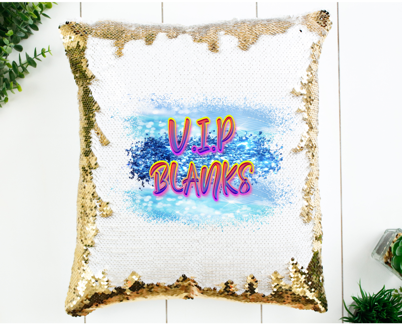 Sublimation Sequin pillow case (Blank Only)