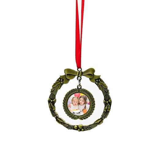Sublimation metal  reef  Ornament